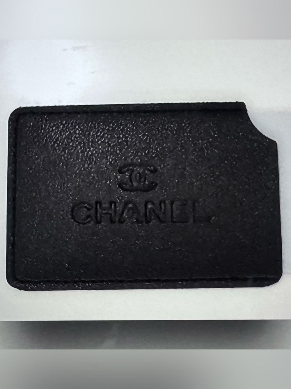 NIB CHANEL Black Metallic Mirror with case - Picture 2 of 3